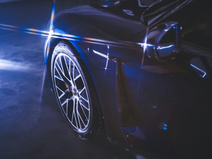finished wheel, close