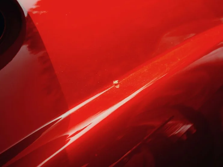 polished paintwork reflection