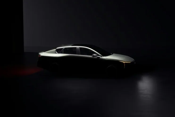 finished car with PPF, front end, studio